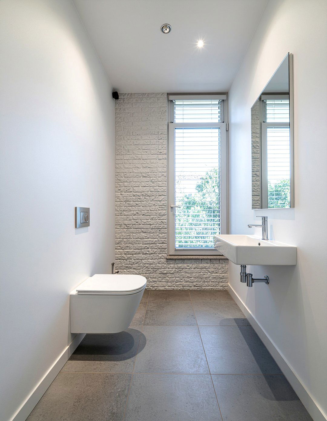 Minimalist Design - 30 powder room ideas