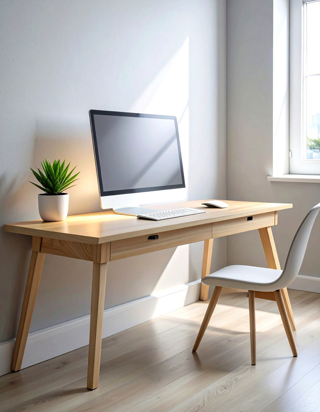 Minimalist Desk - 30 inspiring office ideas