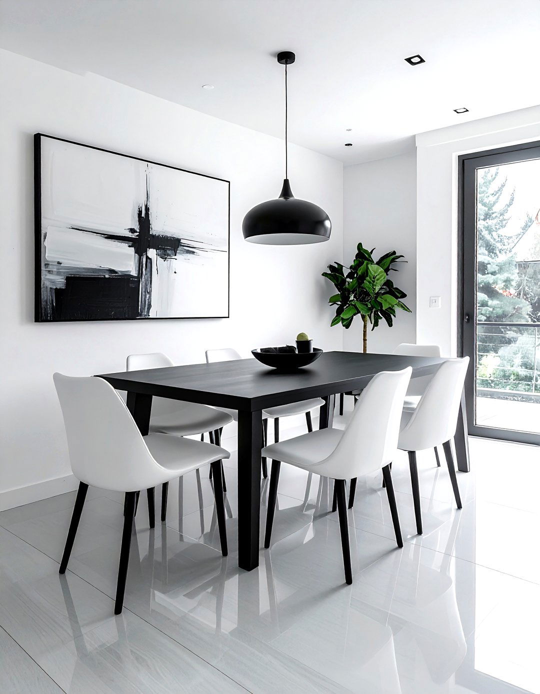 Minimalist Dining Area Layout - 30 dining room furniture layout