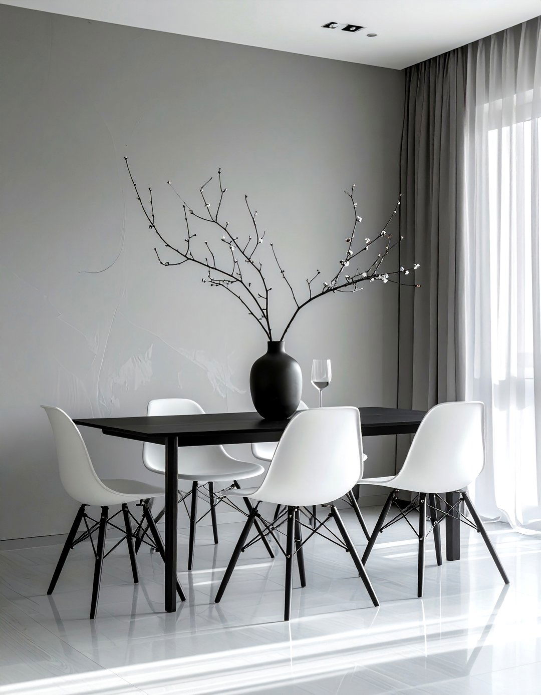 Minimalist Dining Room - 30 dining room everyday ideas