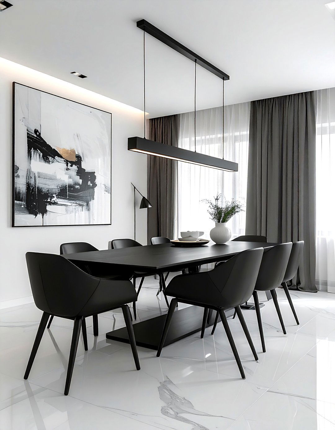 Minimalist Dining Room - 30 beautiful dining room ideas