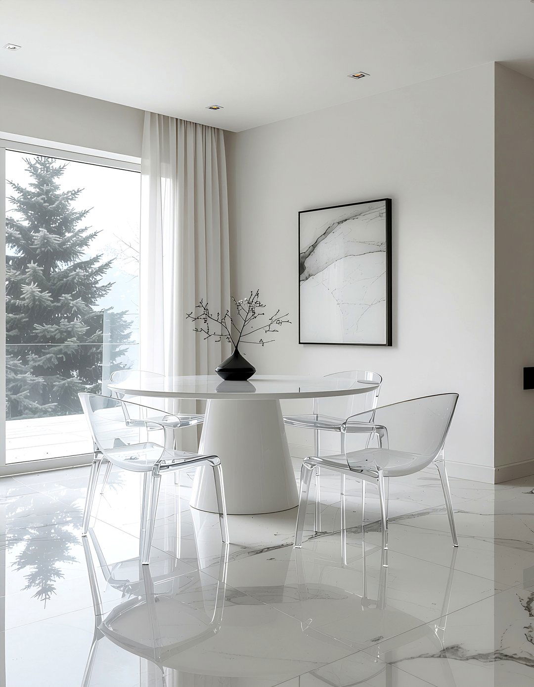 Minimalist Dining Room - 30 dining room inspo ideas