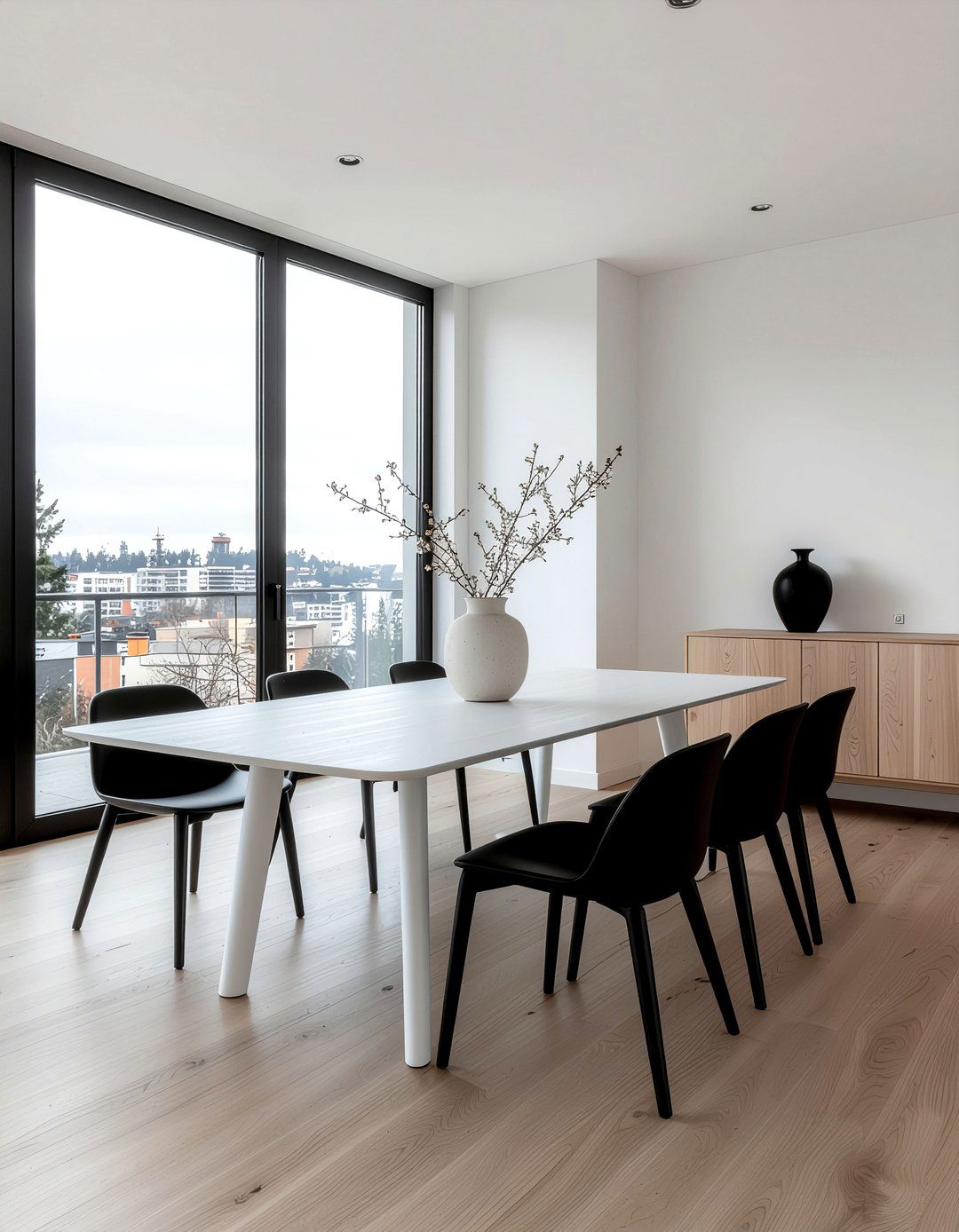 Minimalist Dining Room - 30 dining room niche ideas