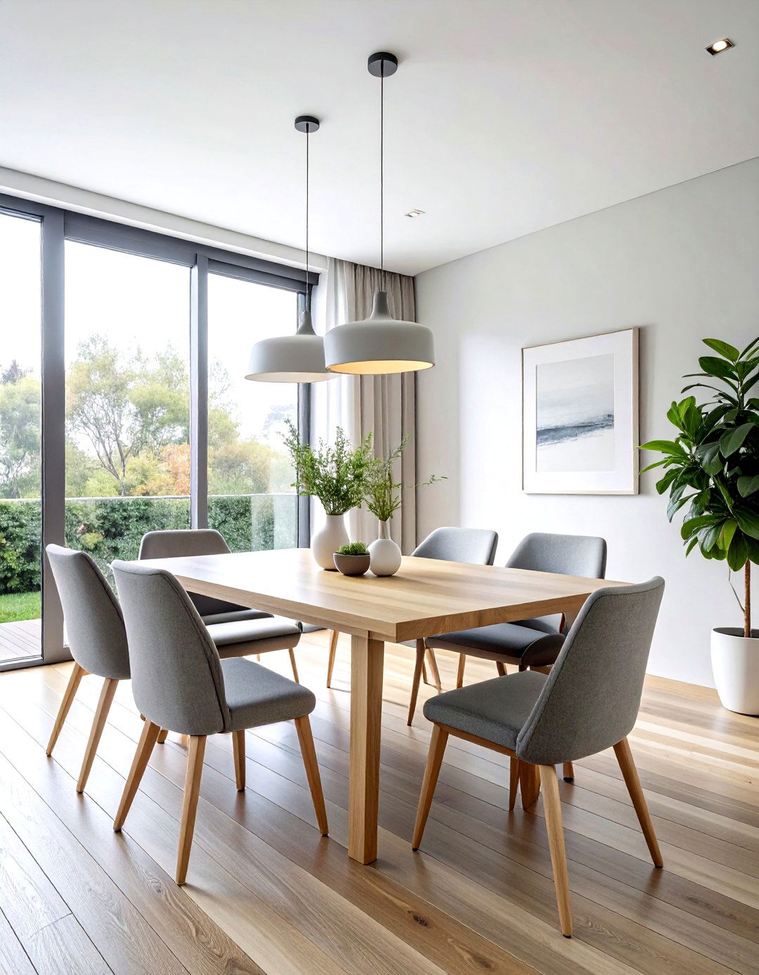 Minimalist Dining Room - 30 dining room redesign ideas