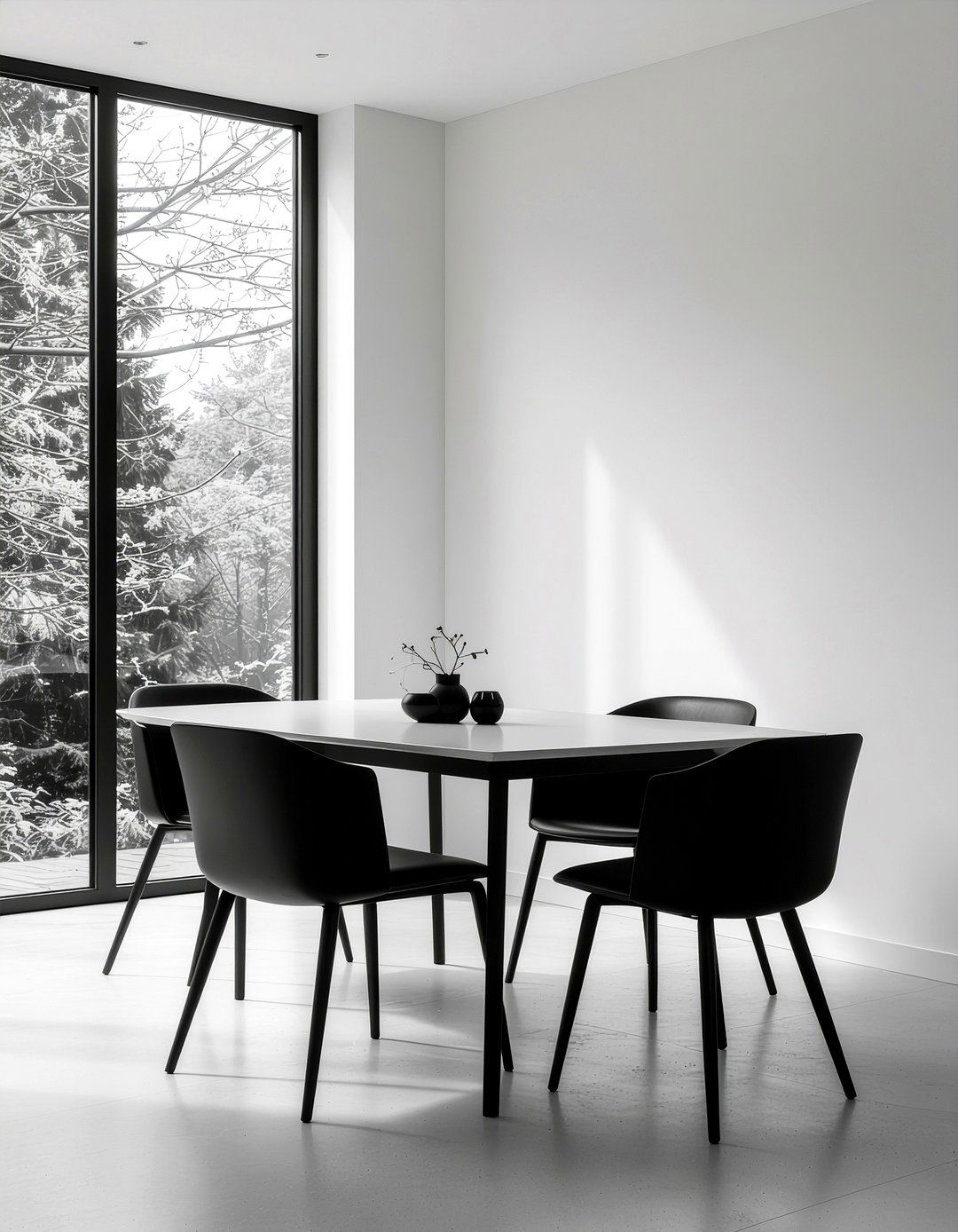 Minimalist Dining Room - 30 dining room update ideas