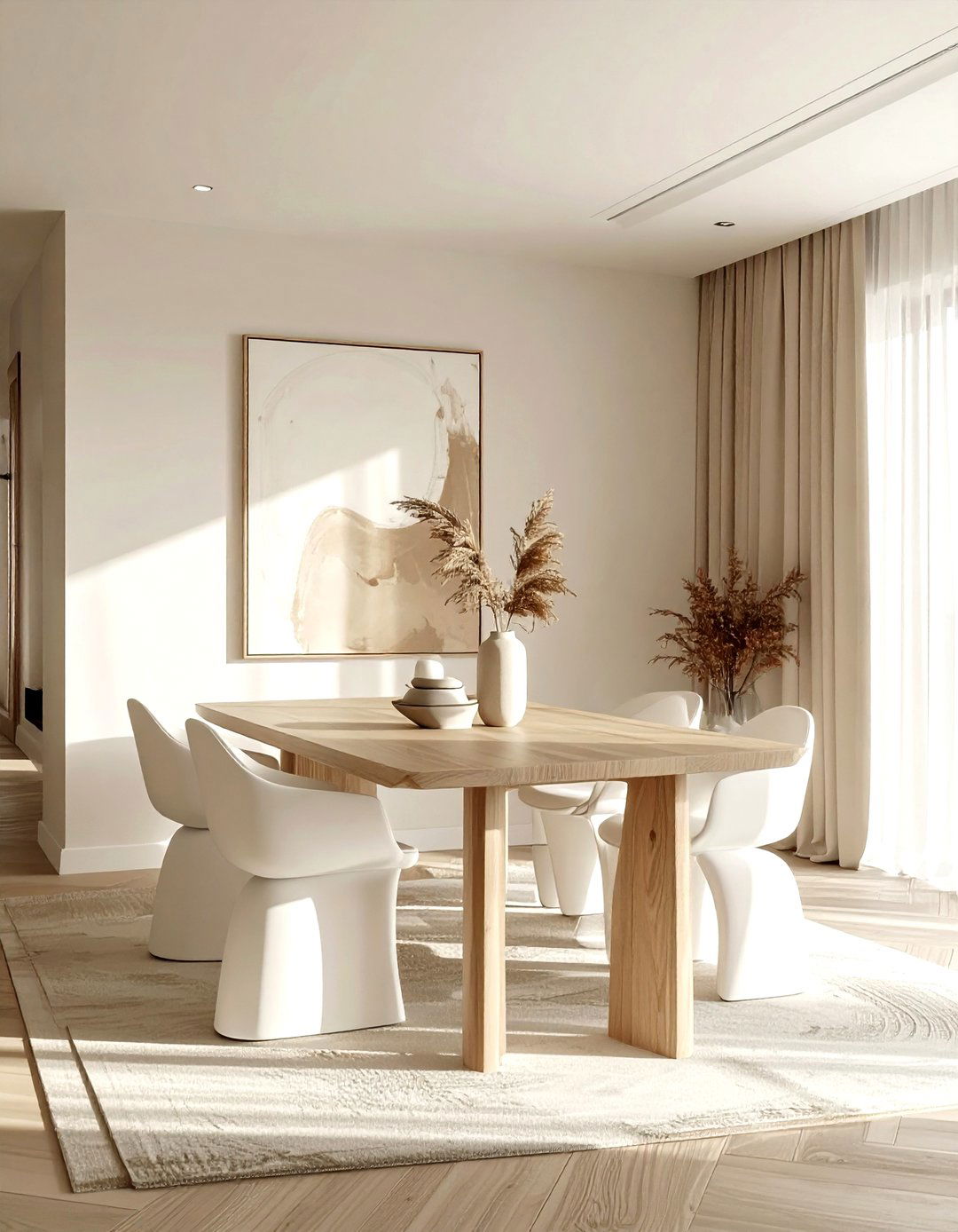 Minimalist Dining Room - 30 feature dining room ideas