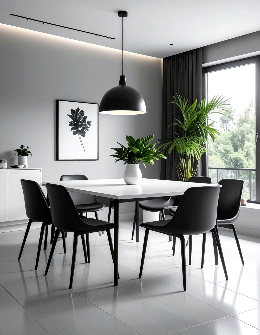 Minimalist Dining Room - 30 real life dining room ideas