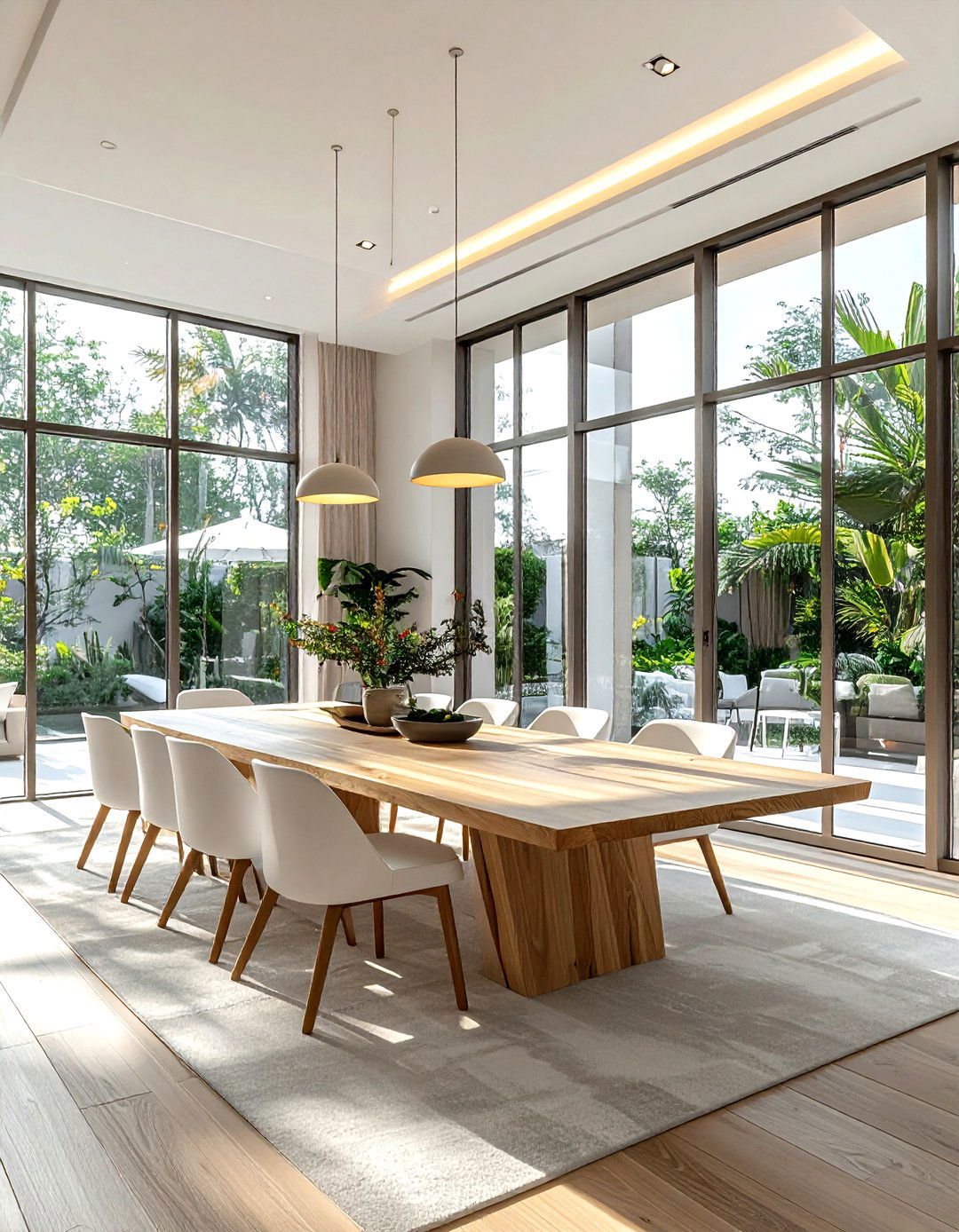 Minimalist Dining Room - 30 refreshed dining room ideas