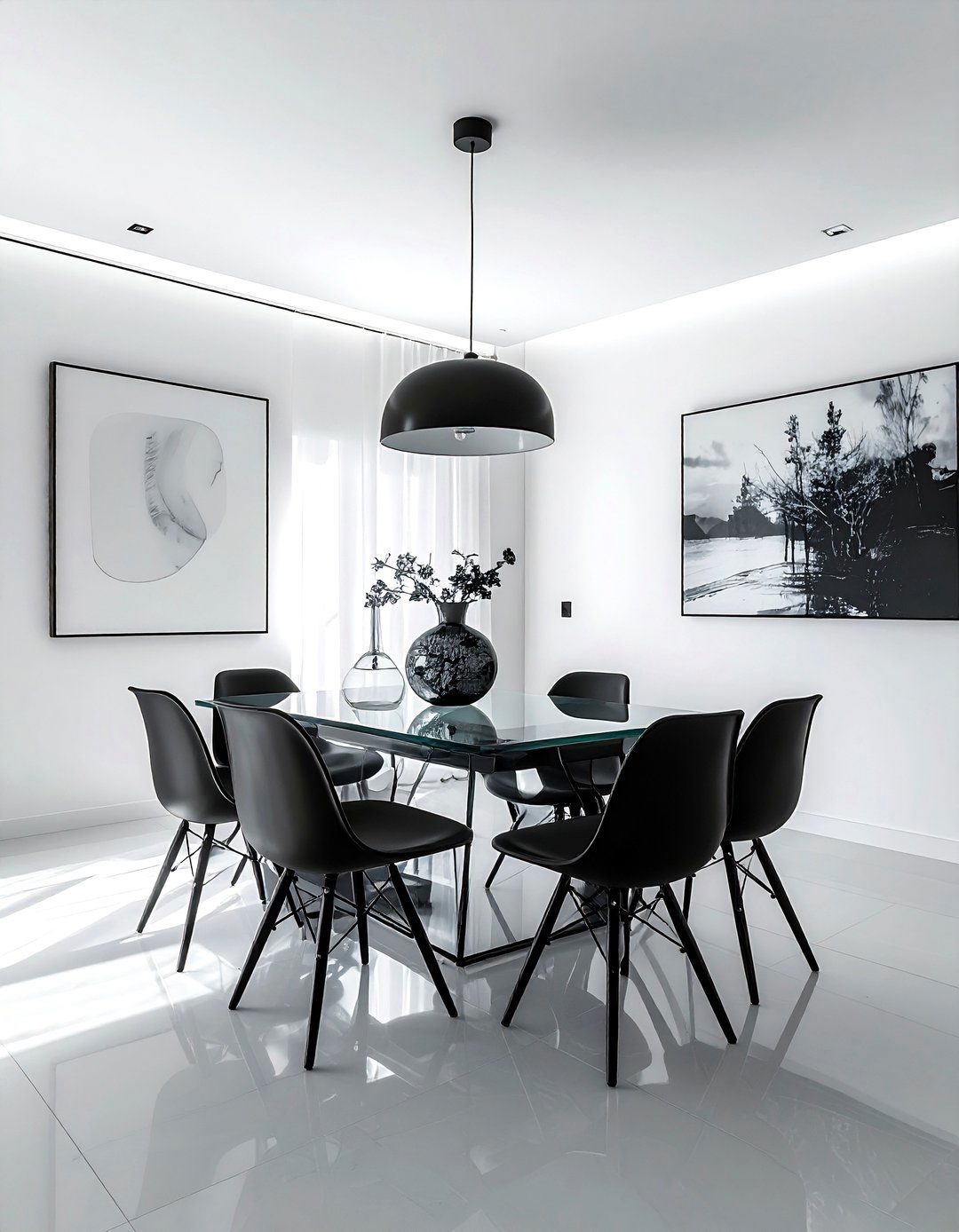 Minimalist Dining Room - 30 signature dining room ideas