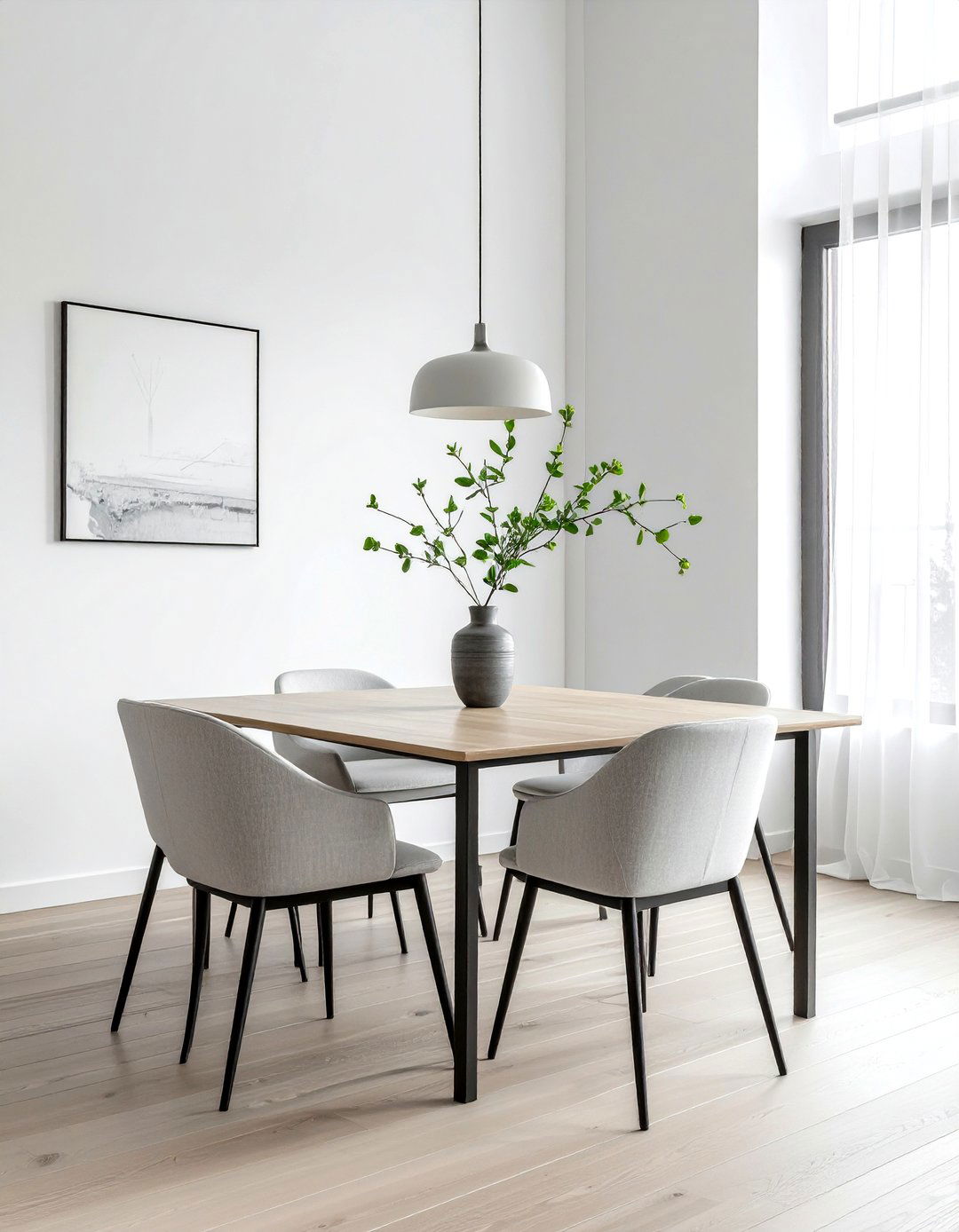Minimalist Dining Room - 30 streamlined dining room ideas