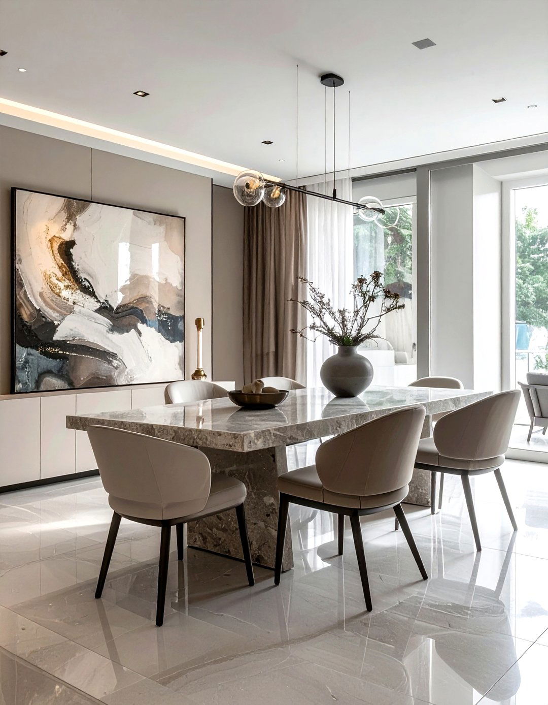 Minimalist Dining Room - 30 talking point dining room ideas