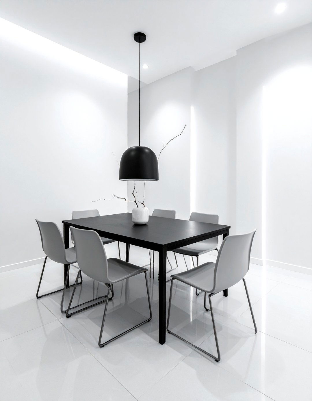 Minimalist Dining Room - 30 wellness dining room ideas