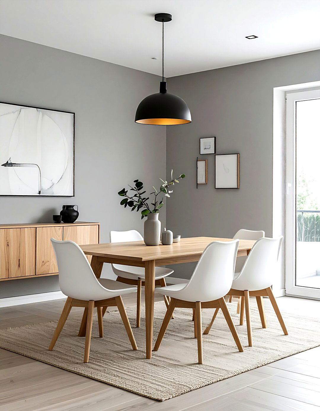 Minimalist Dining Room - 30 clutter-free dining room ideas