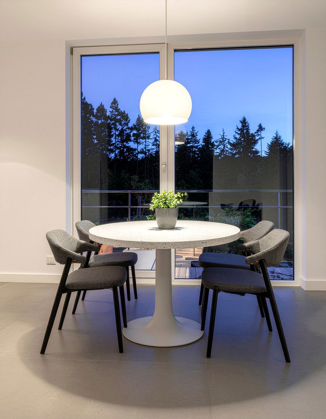 Minimalist Dining Room Decor - 30 night dining room ideas