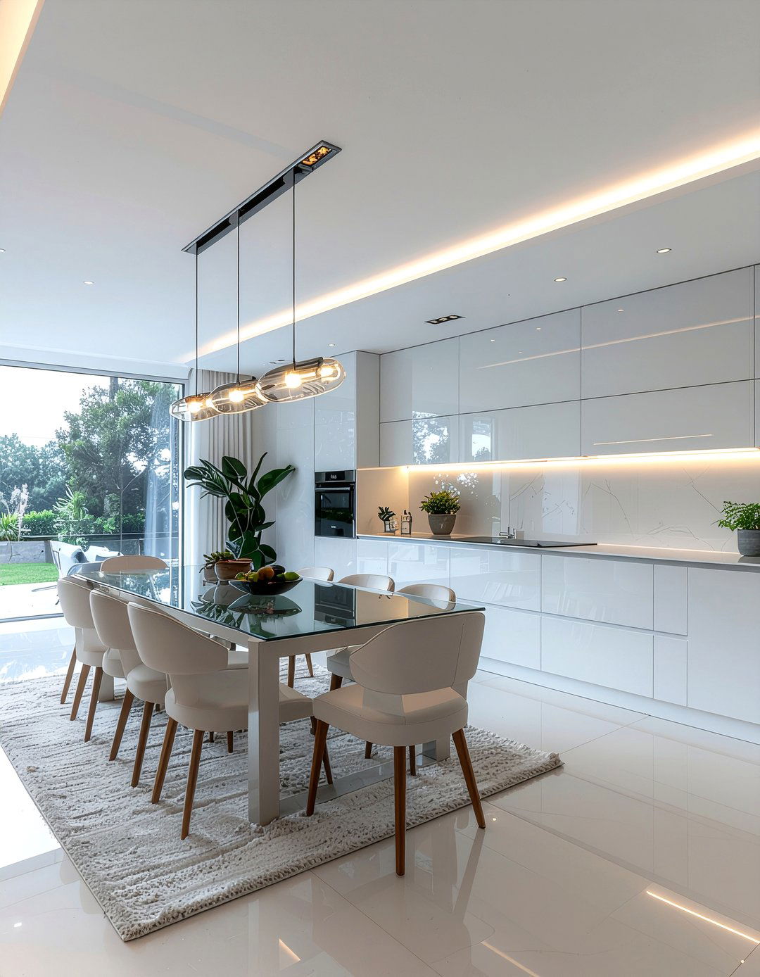 Minimalist Dining Room Lighting - 30 dining room recessed lighting ideas