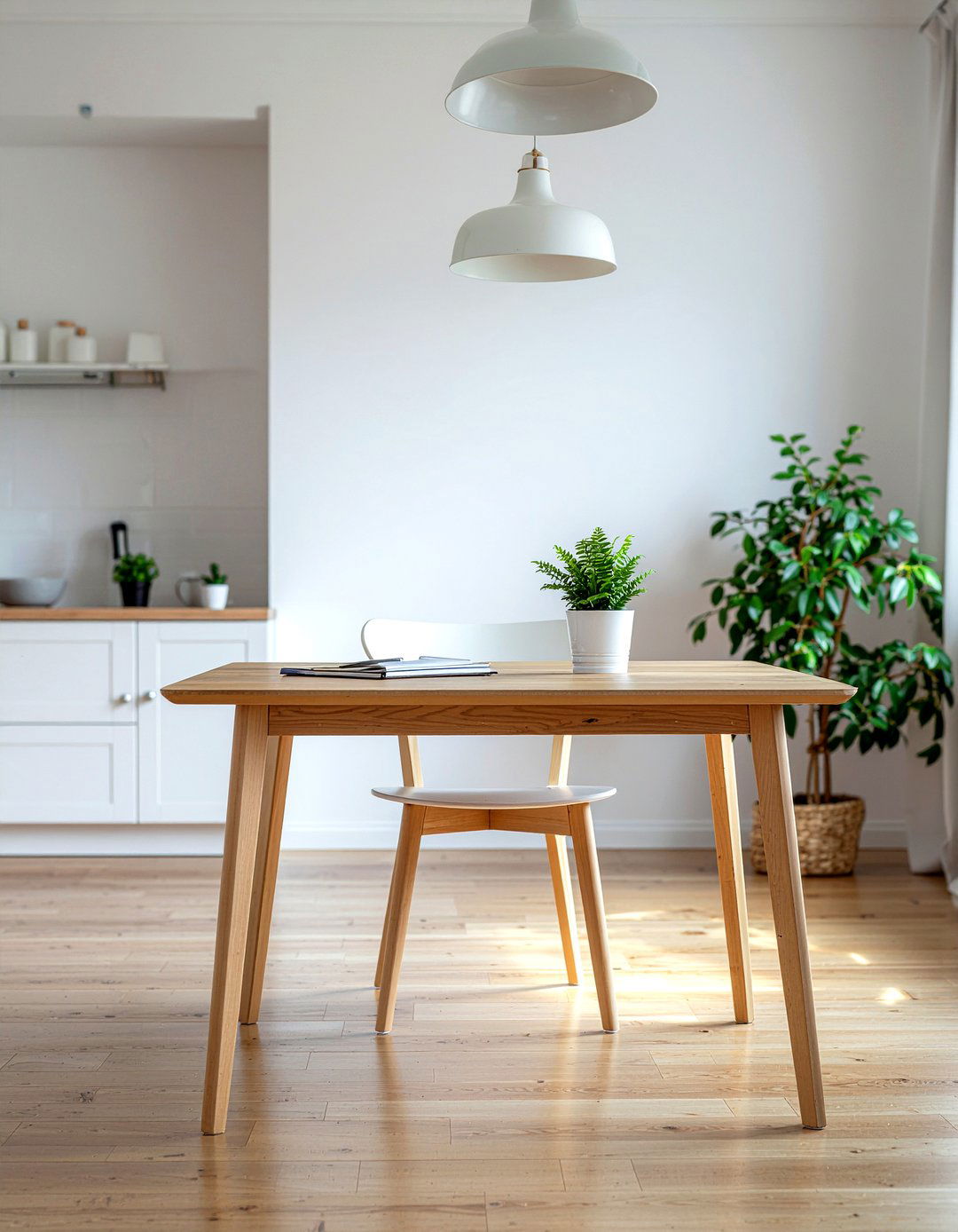 Minimalist Dining Room Workspace - 30 dining room workspace ideas