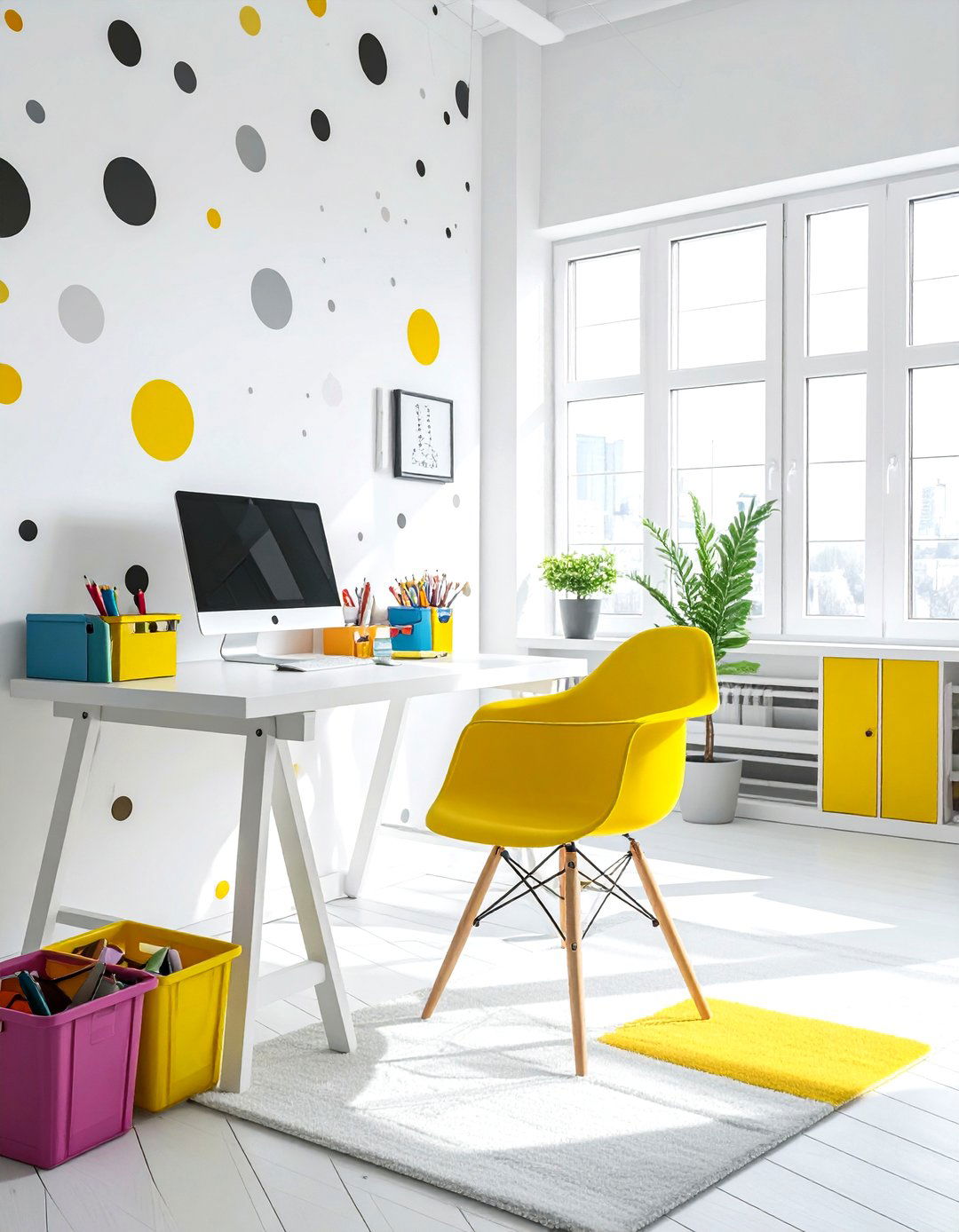 Minimalist Dot Pattern - 30 subtle wallpaper ideas