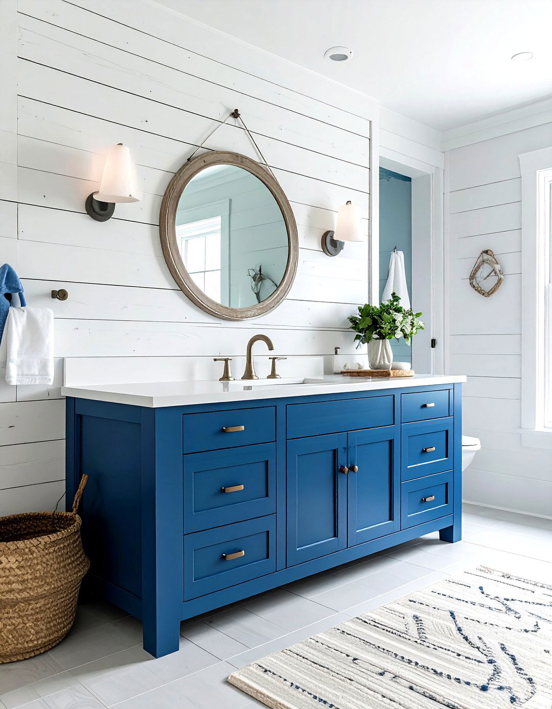 Minimalist Double Vanity - 30 double vanity ideas