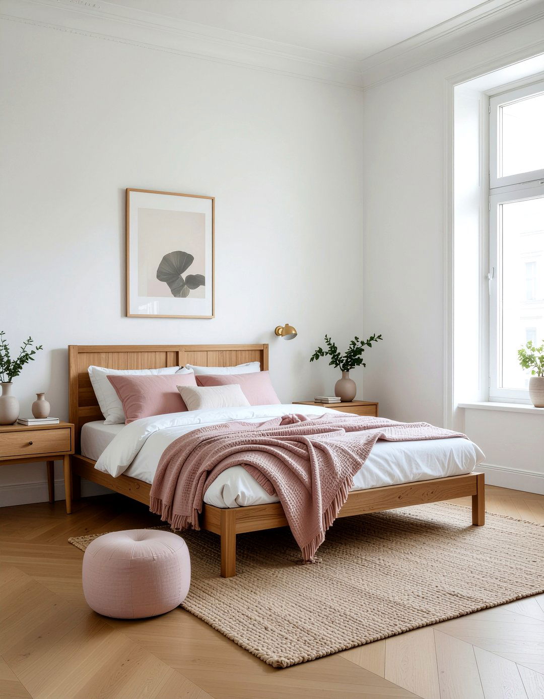 Minimalist Dusty Rose Bedroom - 30 dusty rose bedroom ideas