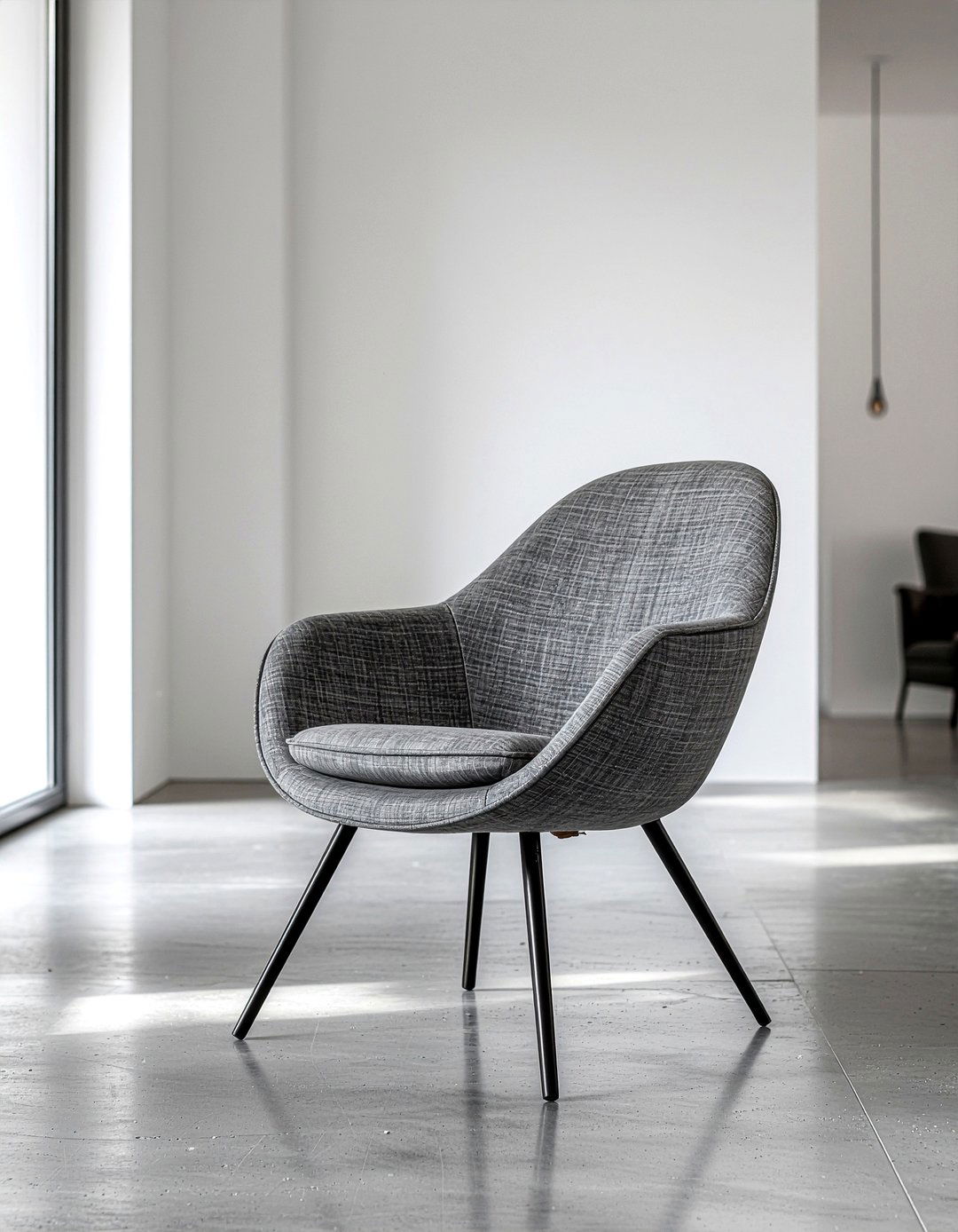 Minimalist Egg Chair - 30 living room egg chair ideas