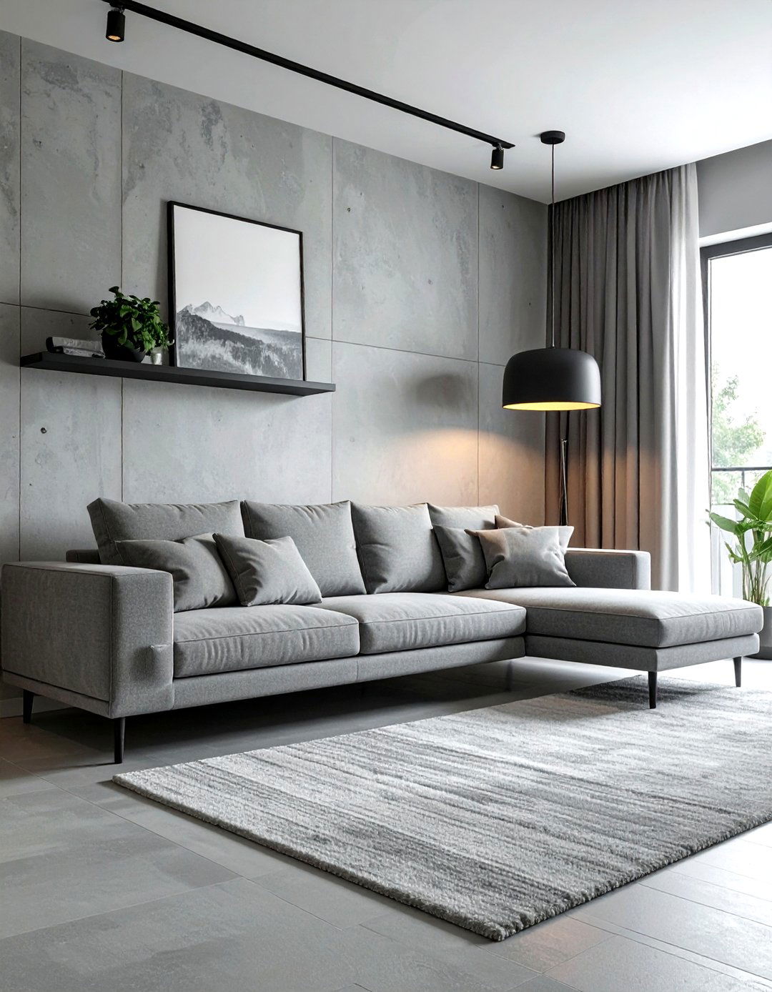 Minimalist Gray Living Room - 30 gray living room design ideas