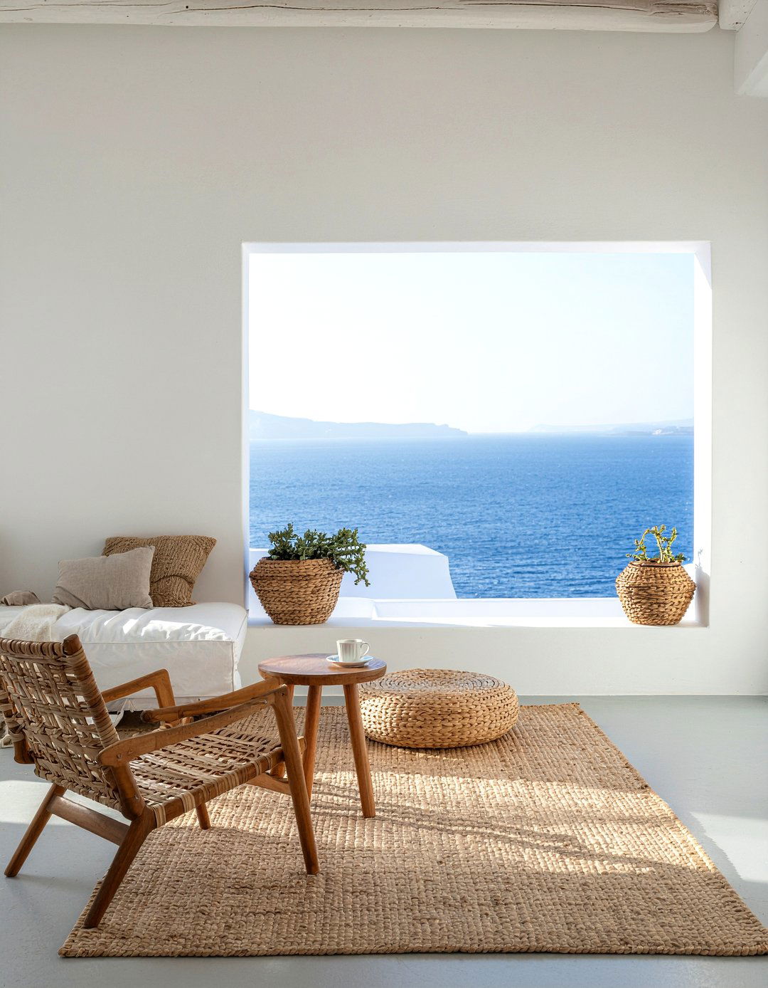 Minimalist Greek Interior - 30 Greek living room ideas