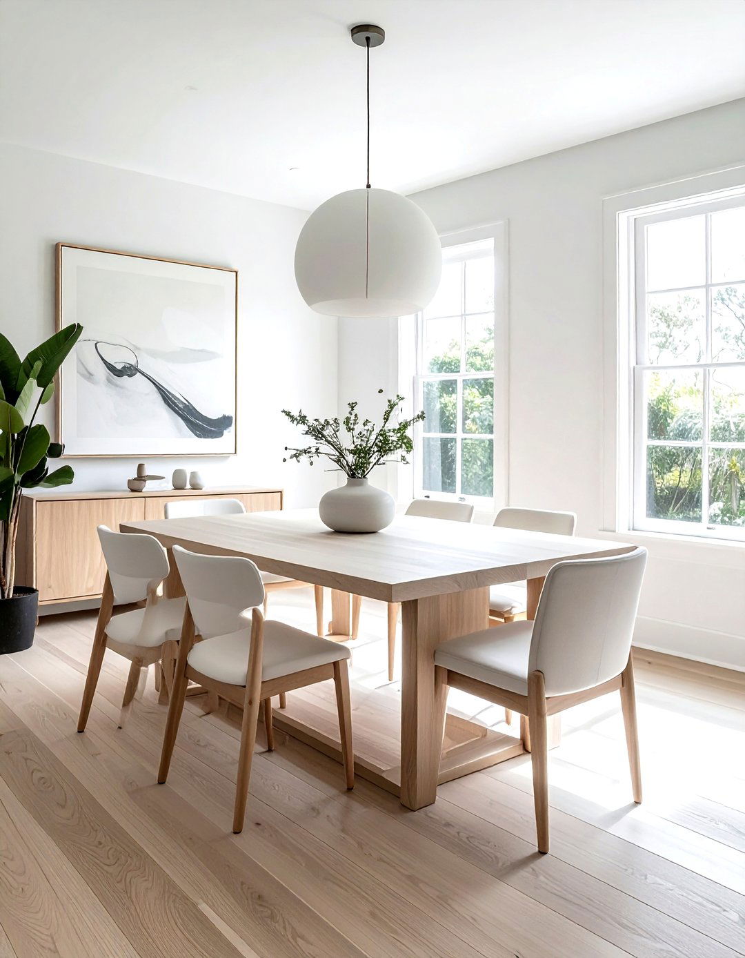 Minimalist Hamptons Dining Room - 30 Hamptons dining room ideas