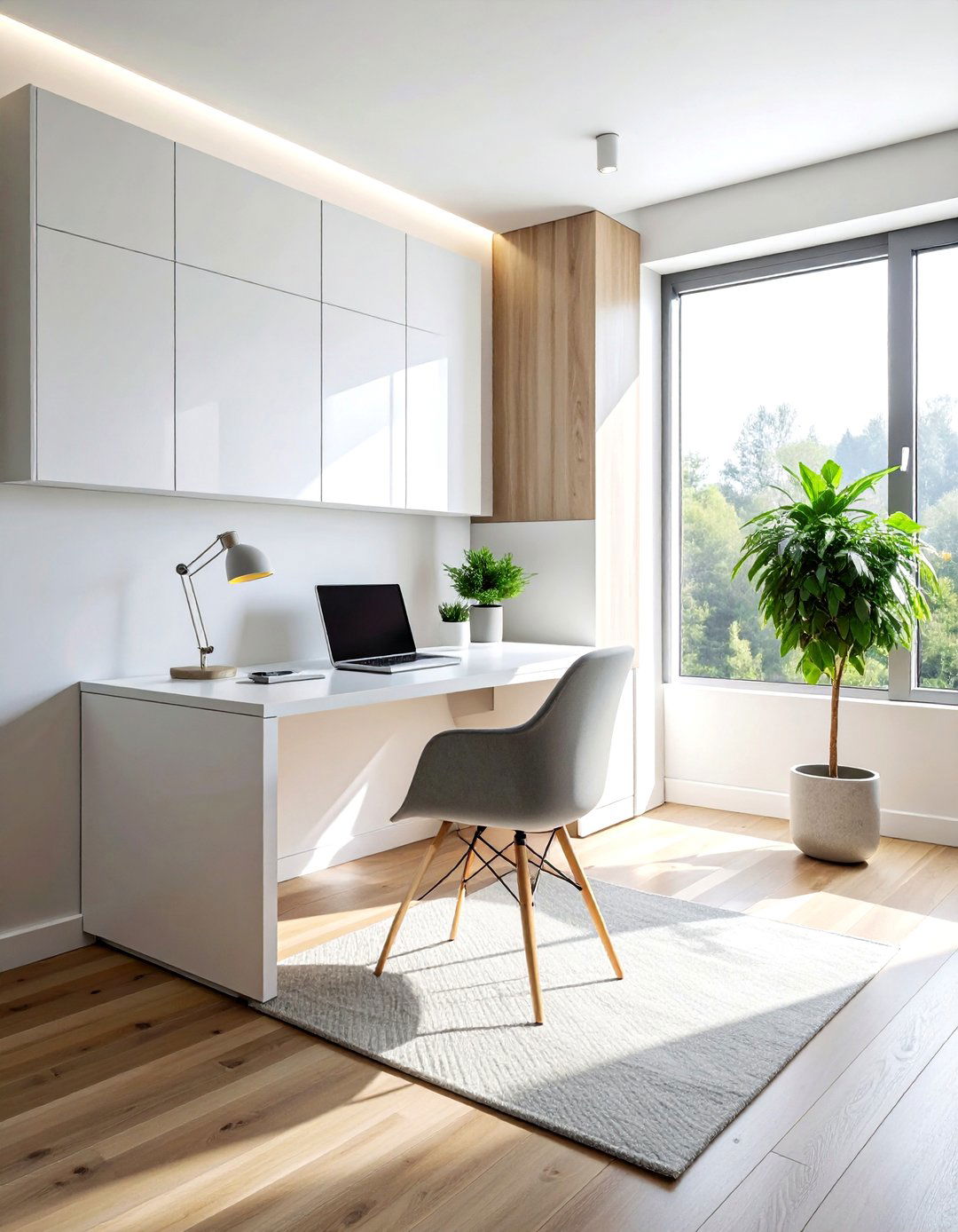 Minimalist Home Office - 30 livable decor ideas