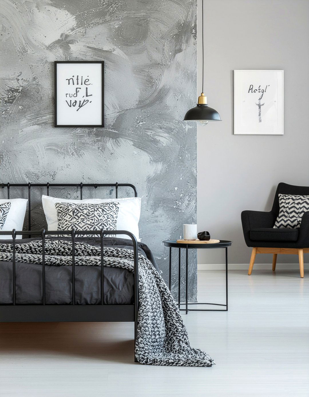 Minimalist Industrial - 30 industrial bedroom ideas