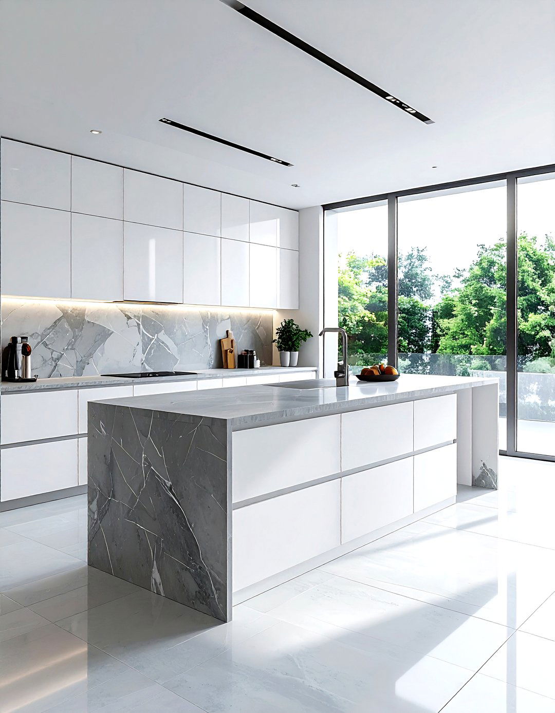 Minimalist Kitchen - 30 kitchen redesign ideas