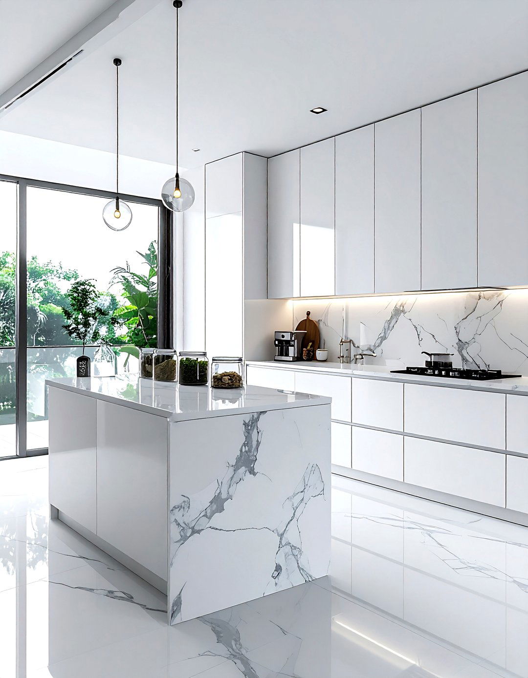 Minimalist Kitchen - 30 wellness decor ideas