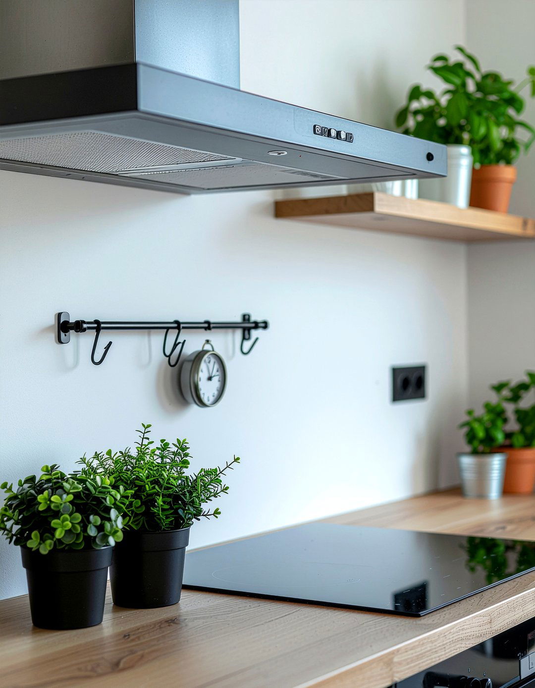 Minimalist Kitchen Command Center - 30 kitchen message center ideas