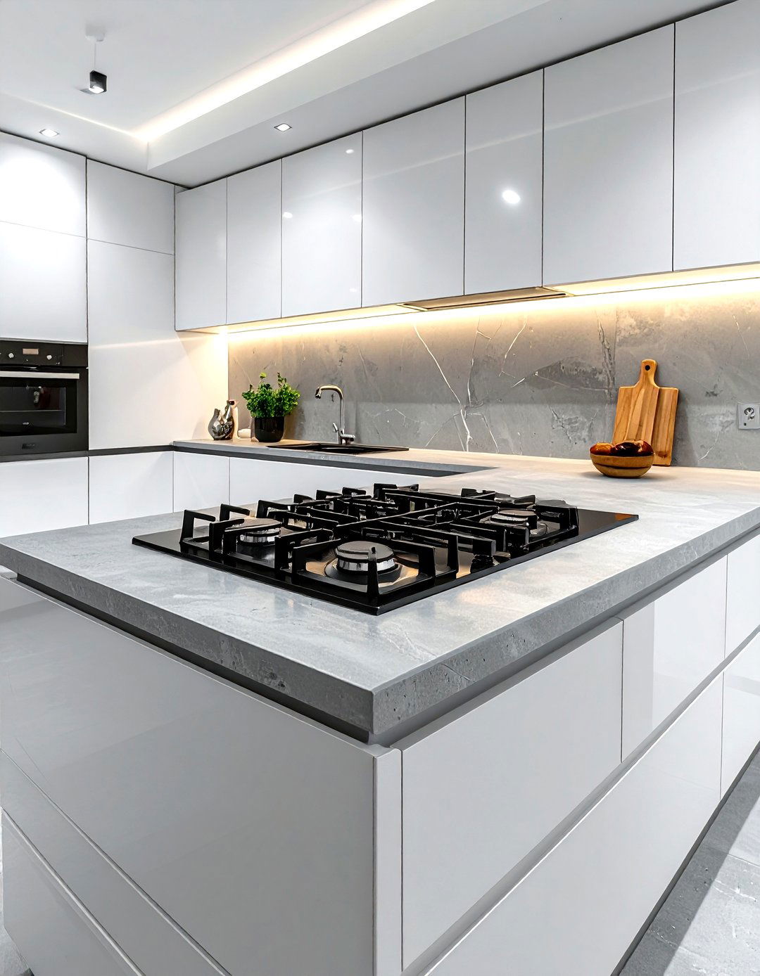 Minimalist Kitchen Gas Cooktop - 30 gas cooktop kitchen ideas