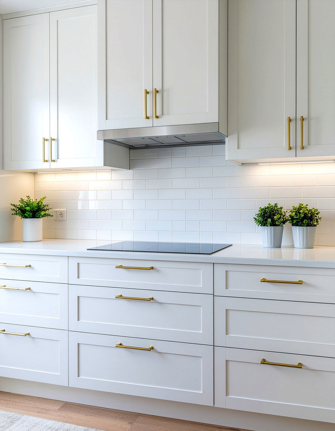 Minimalist Kitchen Hardware - 30 bright kitchen ideas