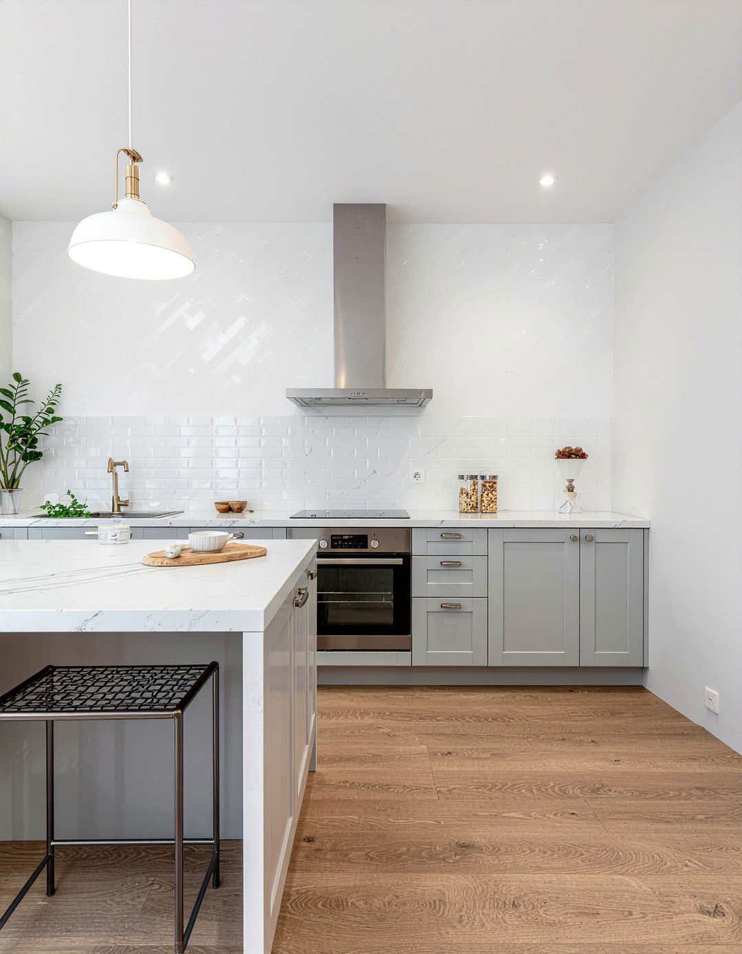 Minimalist Kitchen Wallpaper - 30 kitchen wallpaper ideas