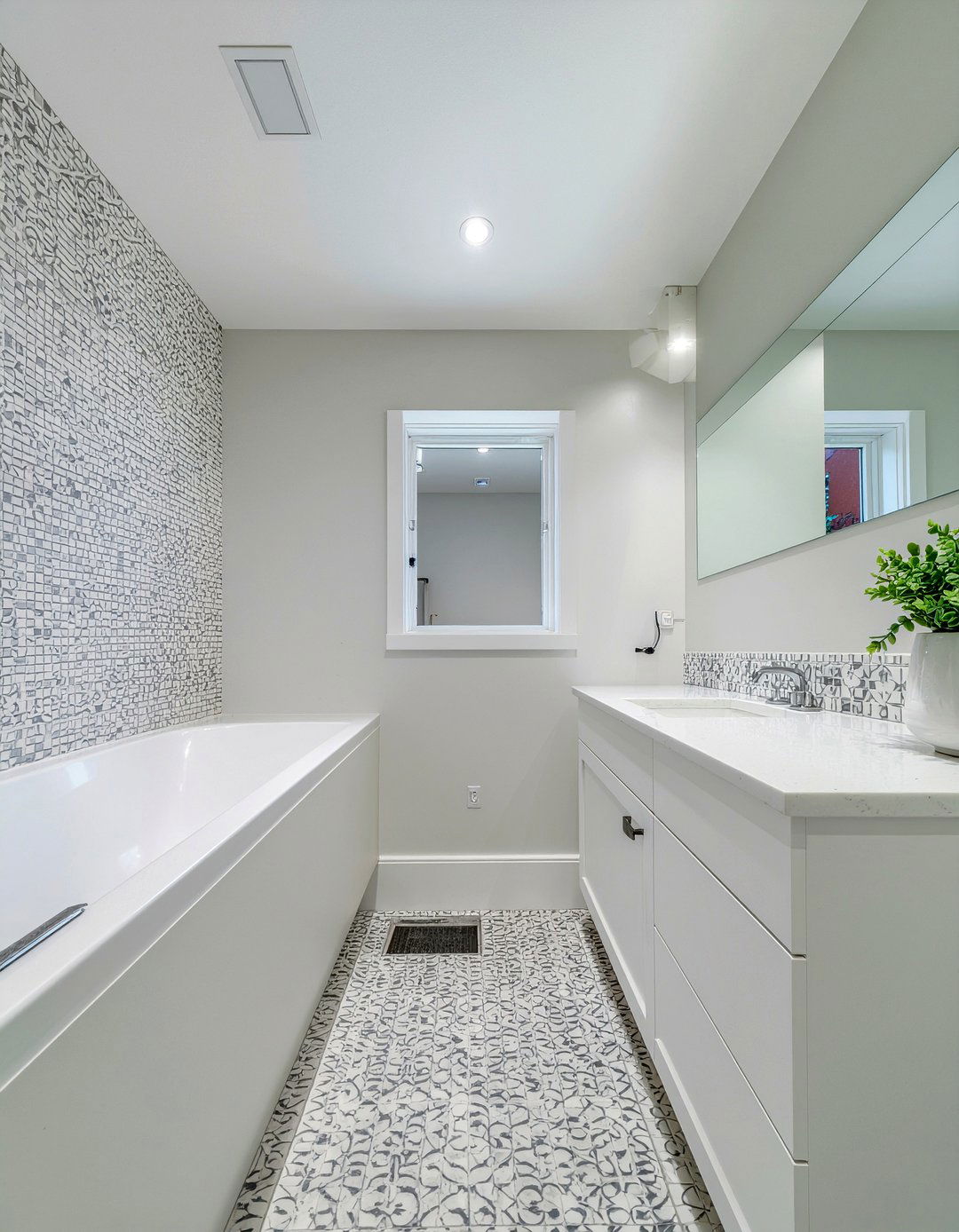 Minimalist L shaped bathroom configuration - 30 L-shaped bathroom layout ideas