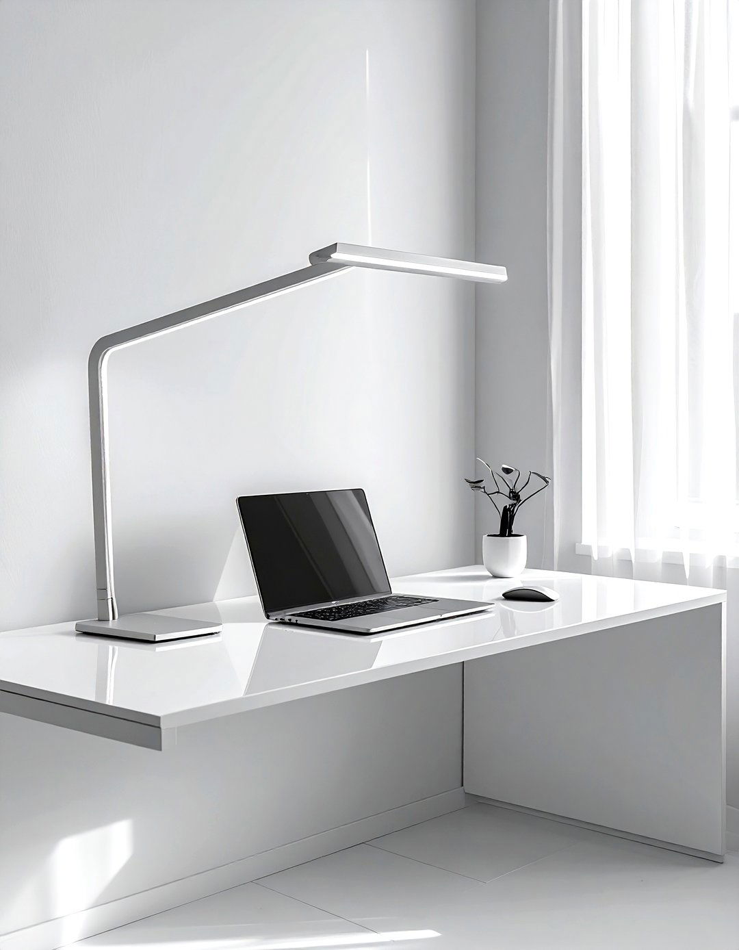 Minimalist LED Desk Light - 30 desk lamp ideas
