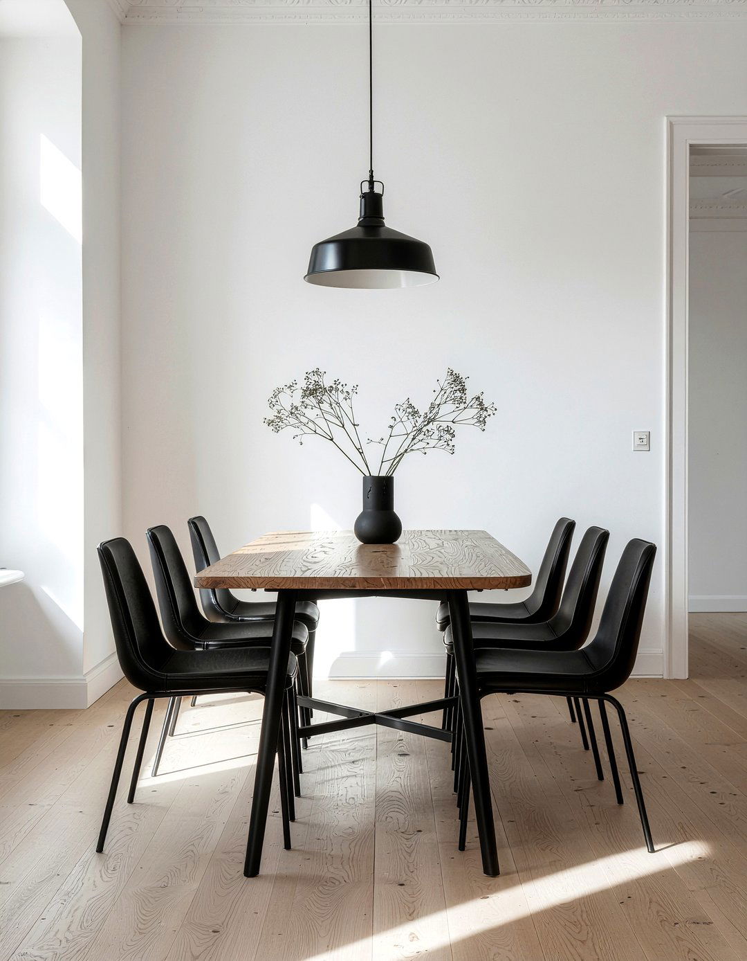 Minimalist Leather Dining Chairs - 30 leather dining chair ideas