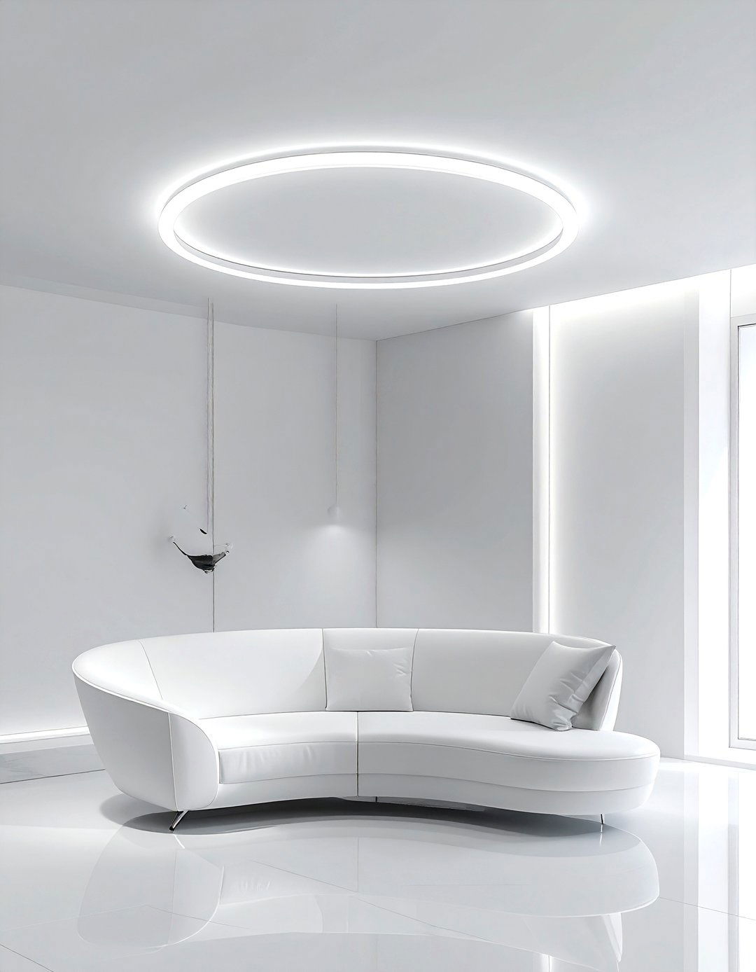 Minimalist Led Light - 30 semi-flush dining room light ideas