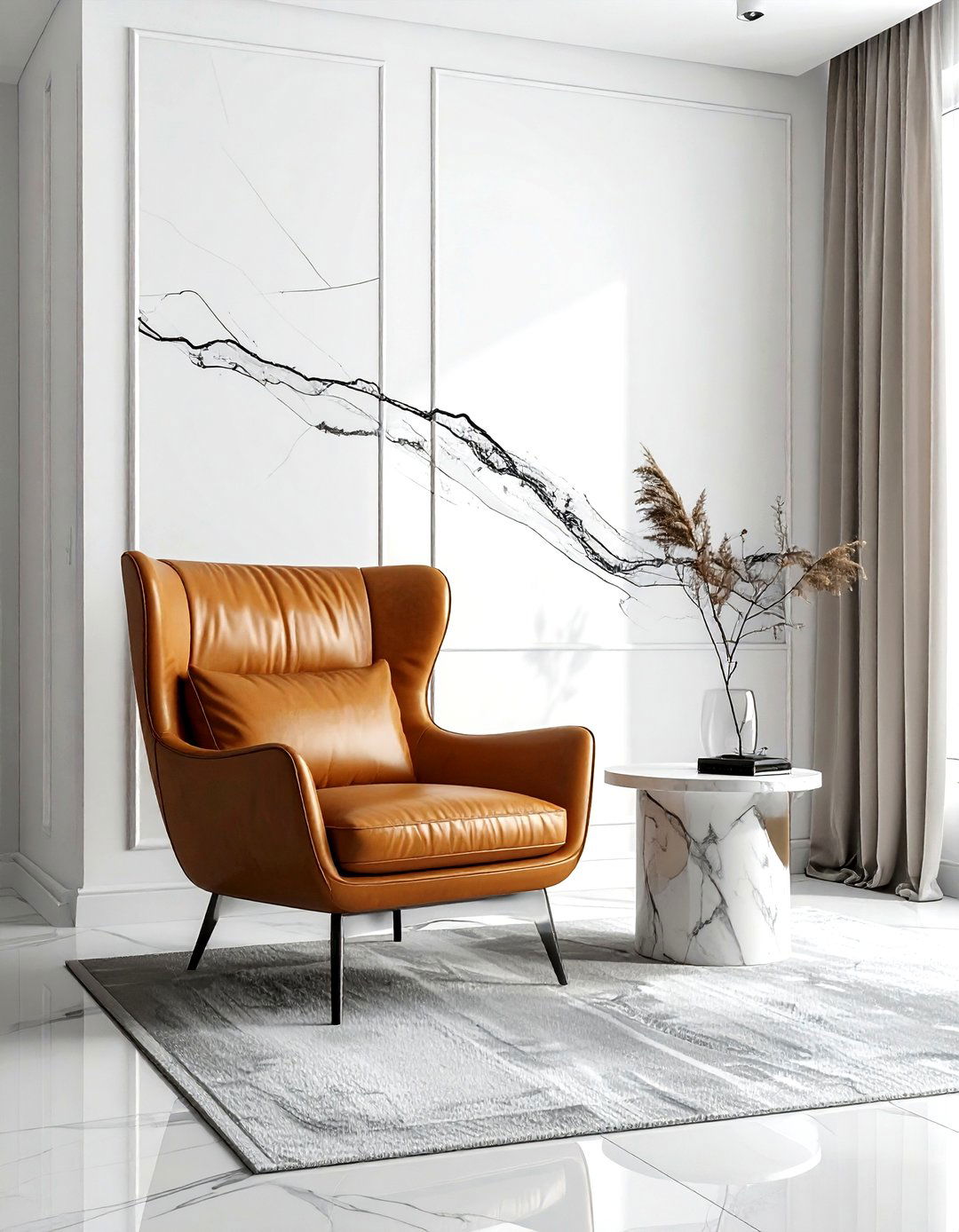 Minimalist Line Art Wall Stickers - 30 living room wall stickers