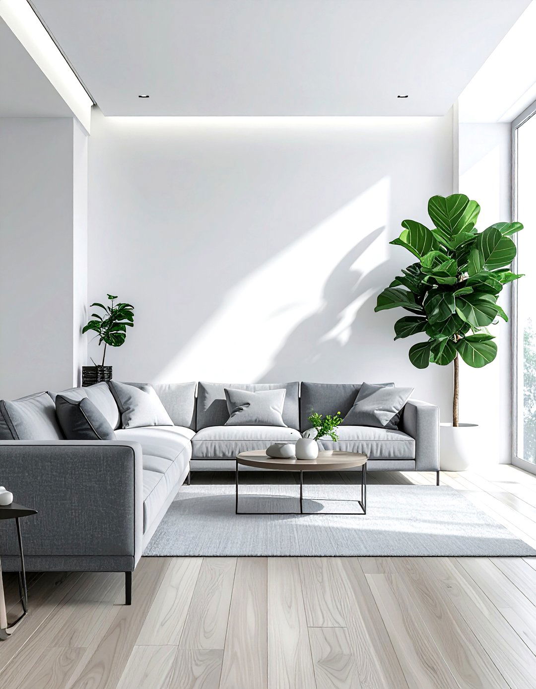 Minimalist Living Room - 30 bright living room ideas