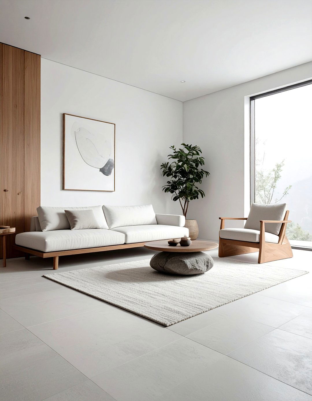 Minimalist Living Room - 30 living room with sitting area ideas