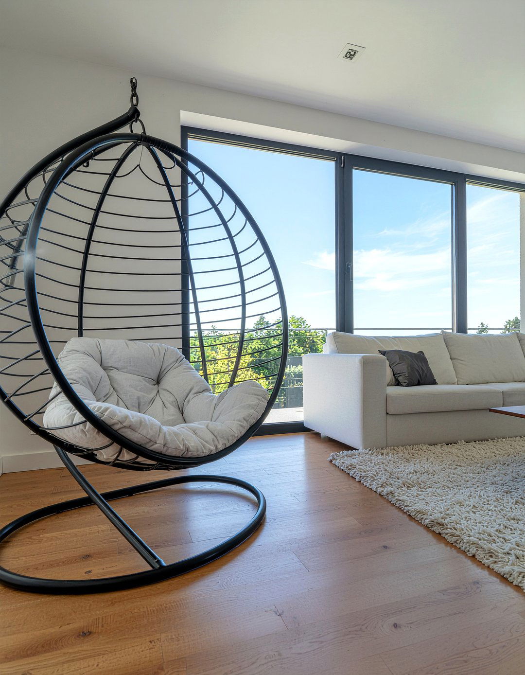Minimalist Living Room Papasan - 30 living room papasan chair ideas