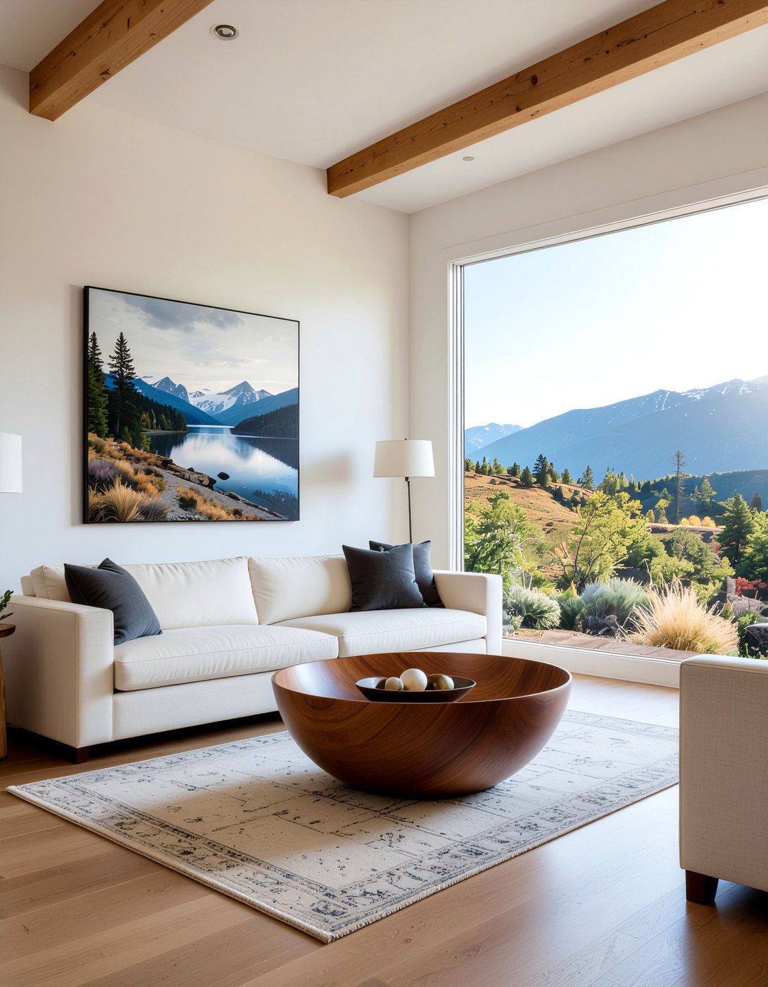 Minimalist Lodge Decor - 30 lodge living room ideas