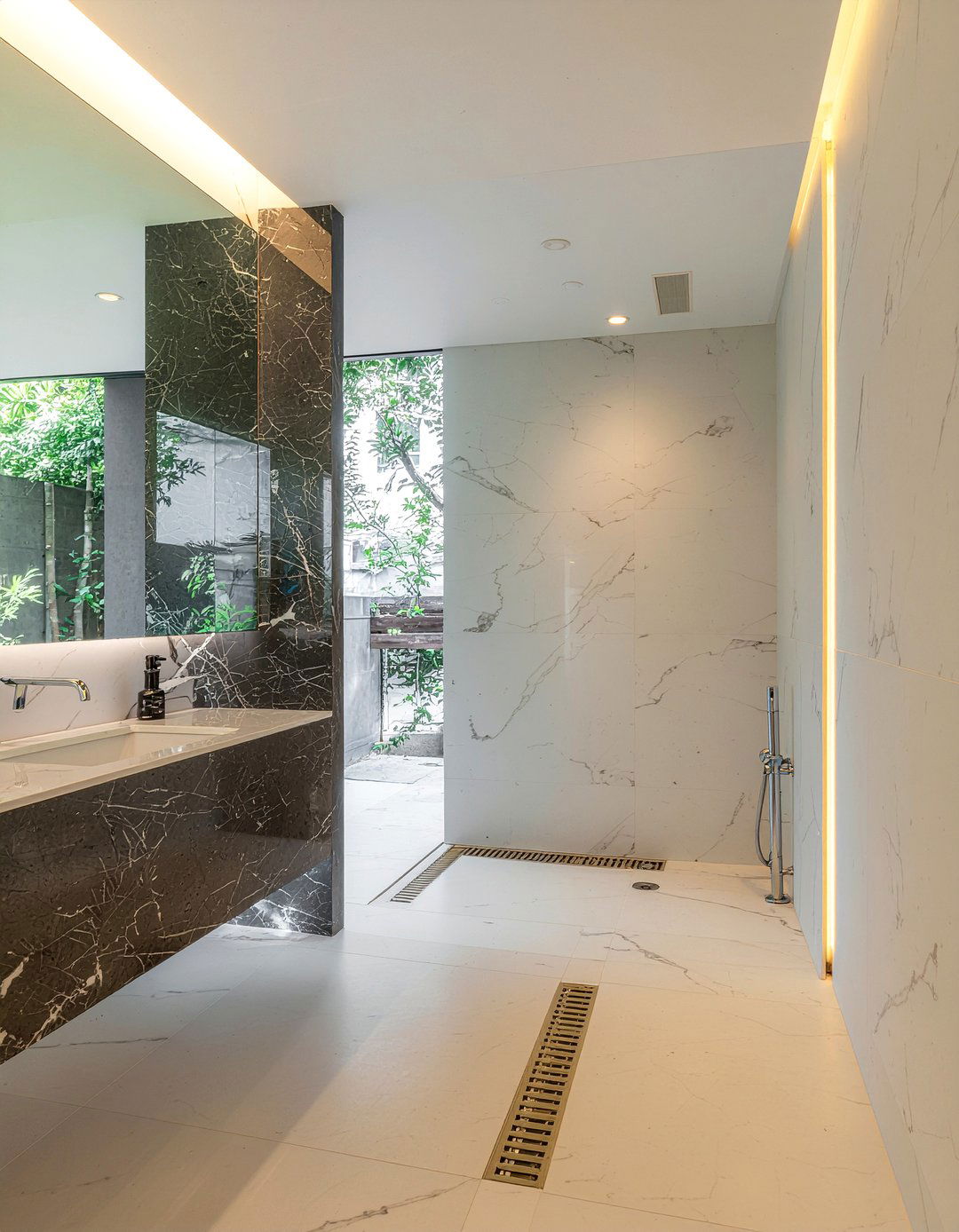 Minimalist Marble Bathroom - 30 marble bathroom ideas