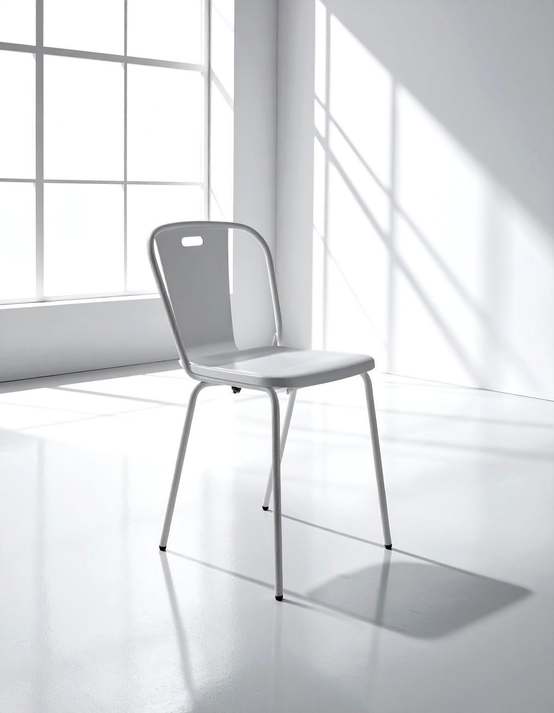 Minimalist Metal Chair - 30 metal dining chair ideas