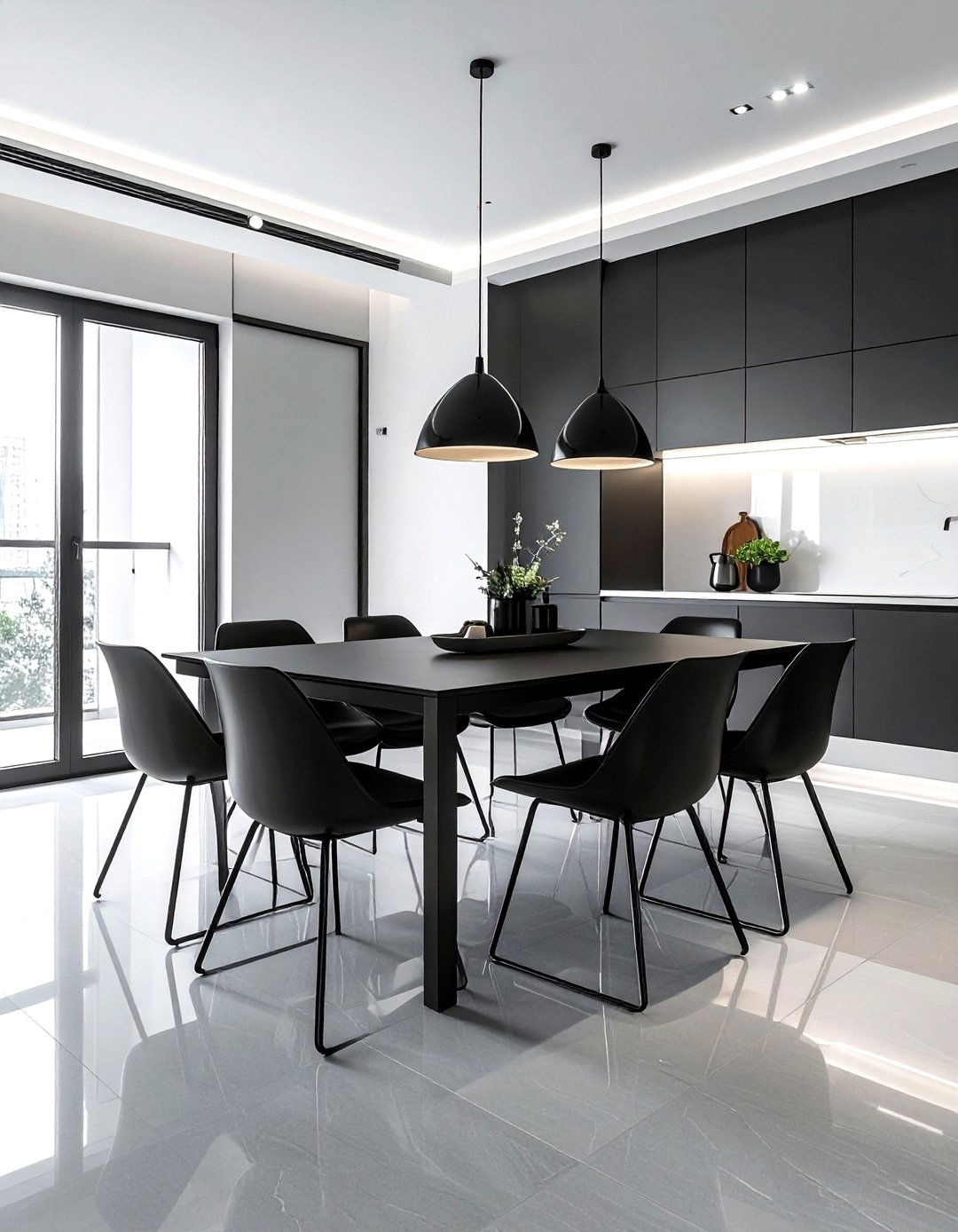 Minimalist Modern Dining Room - 30 livable dining room ideas