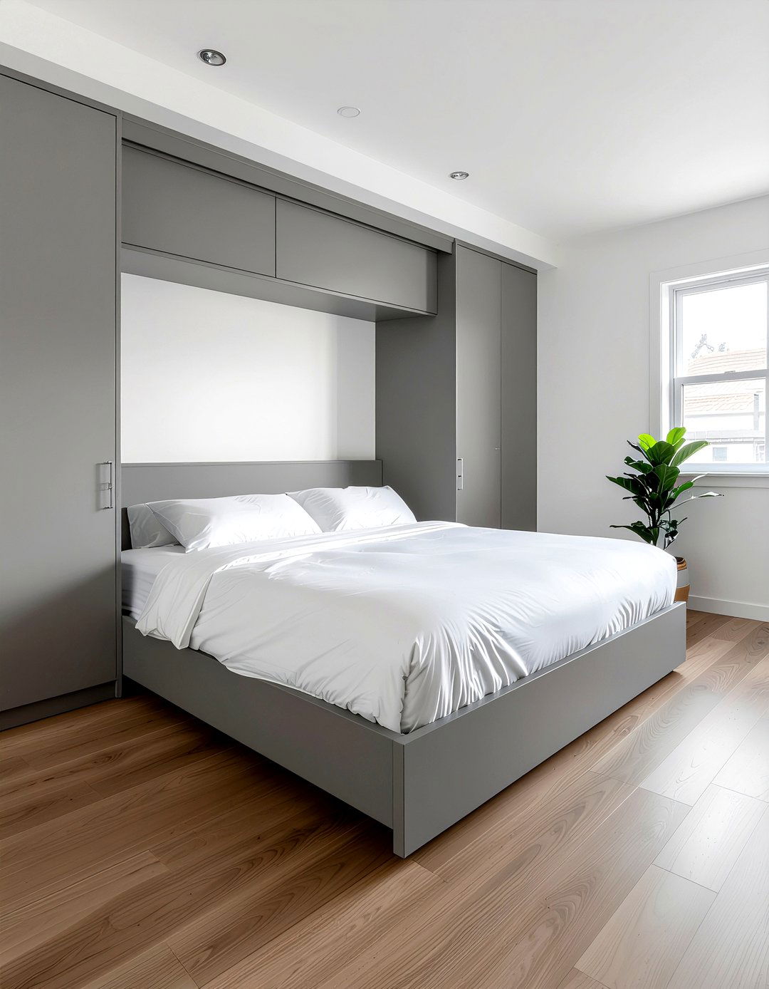 Minimalist Murphy Bed - 30 bedroom murphy beds