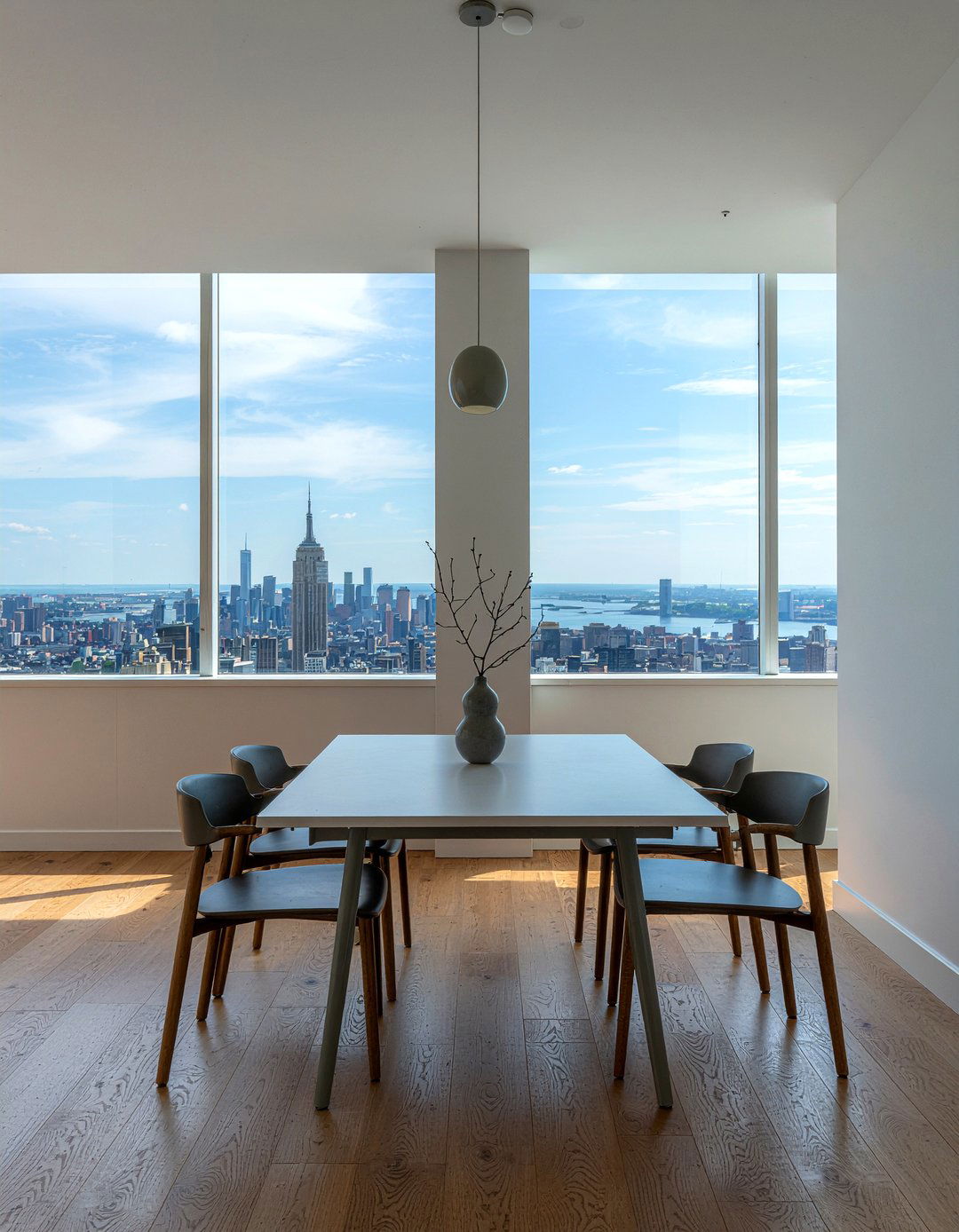Minimalist New York Dining - 30 New York dining room ideas