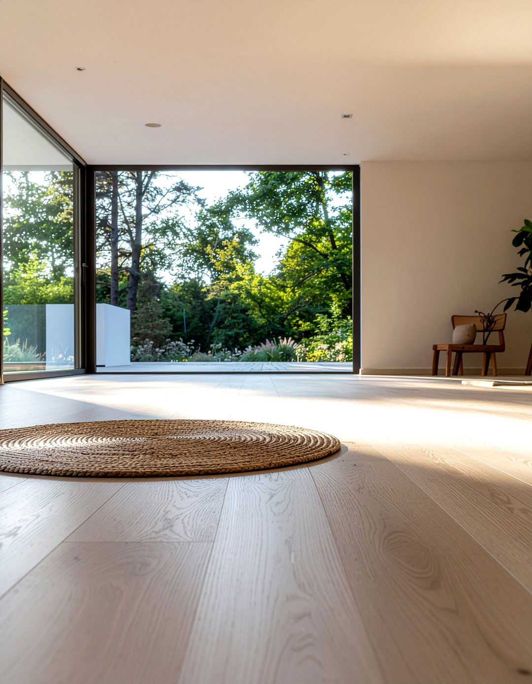 Minimalist Open Floor - 30 meditation living room ideas